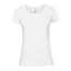 Fruit of the Loom FN56 kereknyakú Női póló, LADIES 195 ICONIC T, White - 2XL