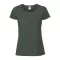 Fruit of the Loom FN56 kereknyakú Női póló, LADIES 195 ICONIC T, Bottle Green - M