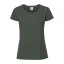 Fruit of the Loom FN56 kereknyakú Női póló, LADIES 195 ICONIC T, Bottle Green - M