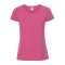 Fruit of the Loom FN56 kereknyakú Női póló, LADIES 195 ICONIC T, Fuchsia - M