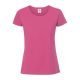 Fruit of the Loom FN56 kereknyakú Női póló, LADIES 195 ICONIC T, Fuchsia - XL