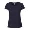 Fruit of the Loom FN56 kereknyakú Női póló, LADIES 195 ICONIC T, Deep Navy - L
