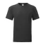 Fruit of the Loom FN62 rövid ujjú póló, ICONIC 150 T, Black - L