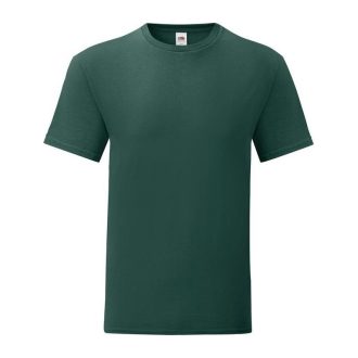   Fruit of the Loom FN62 rövid ujjú póló, ICONIC 150 T, Forest Green - M