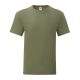 Fruit of the Loom FN62 rövid ujjú póló, ICONIC 150 T, Classic Olive - M