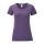 Fruit of the Loom FN63 rövid ujjú Női póló, LADIES ICONIC 150 T, Heather Purple - M