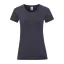 Fruit of the Loom FN63 rövid ujjú Női póló, LADIES ICONIC 150 T, Deep Navy - L