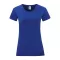 Fruit of the Loom FN63 rövid ujjú Női póló, LADIES ICONIC 150 T, Cobalt Blue