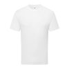 Organikus pamutfonalból készült férfi rövid ujjú póló, Fruit of the Loom FN79, White-M
