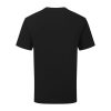 Organikus pamutfonalból készült férfi rövid ujjú póló, Fruit of the Loom FN79, Black-S