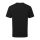 Organikus pamutfonalból készült férfi rövid ujjú póló, Fruit of the Loom FN79, Black-S
