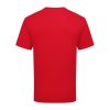 Organikus pamutfonalból készült férfi rövid ujjú póló, Fruit of the Loom FN79, Red-L