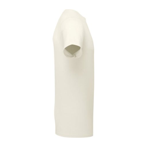 Organikus pamutfonalból készült férfi rövid ujjú póló, Fruit of the Loom FN79, Natural-S