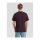 Organikus pamutfonalból készült férfi rövid ujjú póló, Fruit of the Loom FN79, Dark Plum-S