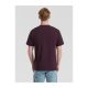 Organikus pamutfonalból készült férfi rövid ujjú póló, Fruit of the Loom FN79, Dark Plum-3XL