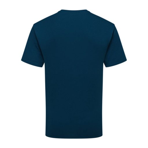 Organikus pamutfonalból készült férfi rövid ujjú póló, Fruit of the Loom FN79, Mountain Blue-S