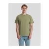 Organikus pamutfonalból készült férfi rövid ujjú póló, Fruit of the Loom FN79, Classic Olive-L