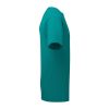 Organikus pamutfonalból készült férfi rövid ujjú póló, Fruit of the Loom FN79, Ocean Teal-L