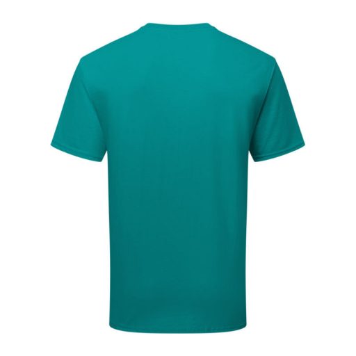 Organikus pamutfonalból készült férfi rövid ujjú póló, Fruit of the Loom FN79, Ocean Teal-2XL