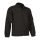 Valento DAKOTA, cipzáros unisex polár pulóver, Black-S
