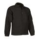 Valento DAKOTA, cipzáros unisex polár pulóver, Black-XL