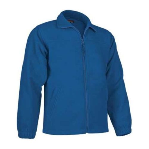 Valento DAKOTA, cipzáros unisex polár pulóver, Royal Blue-S