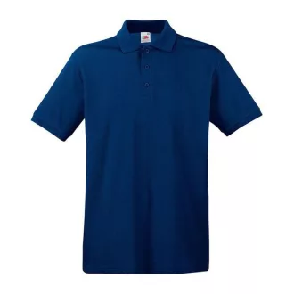   Fruit of the Loom FU21 galléros piké póló, PREMIUM POLO, Navy