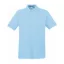Fruit of the Loom FU21 galléros piké póló, PREMIUM POLO, Sky Blue - 3XL