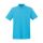 Fruit of the Loom FU21 galléros piké póló, PREMIUM POLO, Azure - 2XL