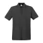 Fruit of the Loom FU21 galléros piké póló, PREMIUM POLO, Graphite - L