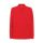 Fruit of the Loom FU24 hosszú ujjú galléros piké póló, PREMIUM LONG SLEEVE POLO, Red - 3XL
