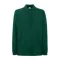 Fruit of the Loom FU24 hosszú ujjú galléros piké póló, PREMIUM LONG SLEEVE POLO, Forest Green - XL