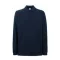 Fruit of the Loom FU24 hosszú ujjú galléros piké póló, PREMIUM LONG SLEEVE POLO, Deep Navy - M