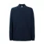 Fruit of the Loom FU24 hosszú ujjú galléros piké póló, PREMIUM LONG SLEEVE POLO, Deep Navy - M