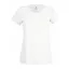 Fruit of the Loom FU78 Női környakas póló, LADY-FIT VALUEWEIGHT T, White - 2XL