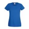 Fruit of the Loom FU78 Női környakas póló, LADY-FIT VALUEWEIGHT T, Royal Blue