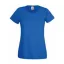 Fruit of the Loom FU78 Női környakas póló, LADY-FIT VALUEWEIGHT T, Royal Blue