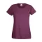 Fruit of the Loom FU78 Női környakas póló, LADY-FIT VALUEWEIGHT T, Burgundy - L