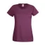 Fruit of the Loom FU78 Női környakas póló, LADY-FIT VALUEWEIGHT T, Burgundy - L