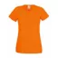 Fruit of the Loom FU78 Női környakas póló, LADY-FIT VALUEWEIGHT T, Orange - M