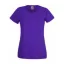Fruit of the Loom FU78 Női környakas póló, LADY-FIT VALUEWEIGHT T, Purple - S