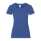 Fruit of the Loom FU78 Női környakas póló, LADY-FIT VALUEWEIGHT T, Retro Heather Royal - XL