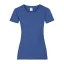Fruit of the Loom FU78 Női környakas póló, LADY-FIT VALUEWEIGHT T, Retro Heather Royal - XL