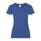 Fruit of the Loom FU78 Női környakas póló, LADY-FIT VALUEWEIGHT T, Retro Heather Royal - 2XL