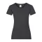 Fruit of the Loom FU78 Női környakas póló, LADY-FIT VALUEWEIGHT T, Dark Heather Grey - L