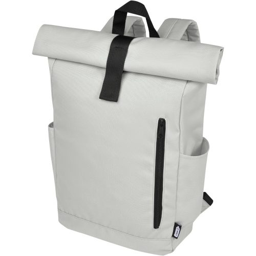 Byron 15.6" GRS RPET hátizsák, 18L, szürke