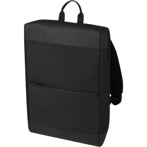 Tekio Rise 15.6" GRS újrapoliészter laptophátizsák, fekete