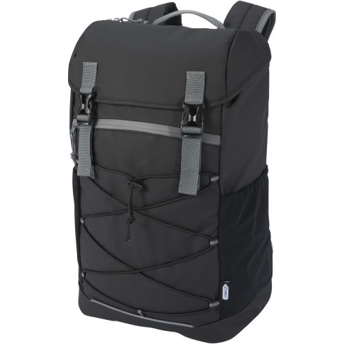 Aqua 15.6" GRS vízálló laptophátizsák, 23L, fekete