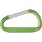Karabiner kulcstartó, világoszöld