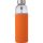 Üvegpalack neoprén tokban, 500 ml, narancs